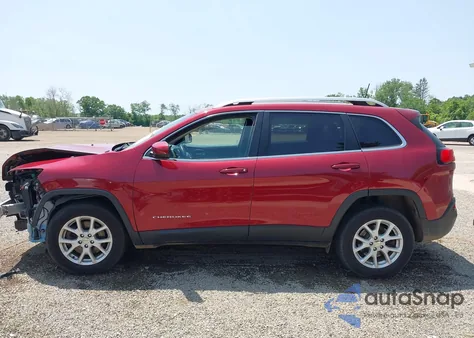 2017 Jeep Cherokee Latitude 4X4 from USA, damaged, VIN 1C4PJMCS2HW615674